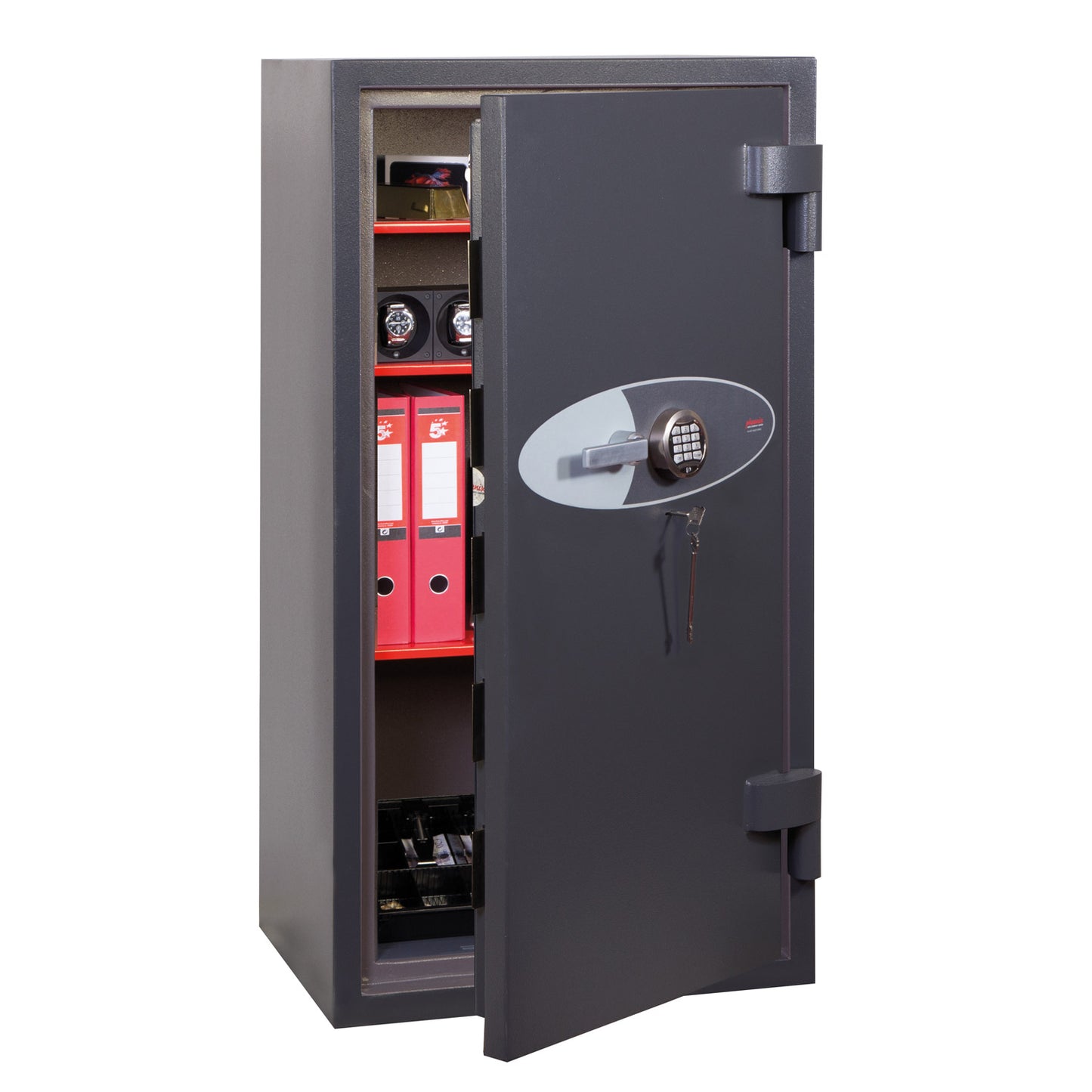 Phoenix Planet HS6075E Size 5 High Security Euro Grade 4 Safe with Electronic & Key Lock - my-beautiful-safes