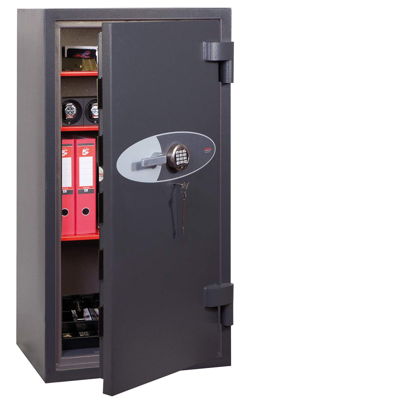 Phoenix Planet HS6075E Size 5 High Security Euro Grade 4 Safe with Electronic & Key Lock - my-beautiful-safes