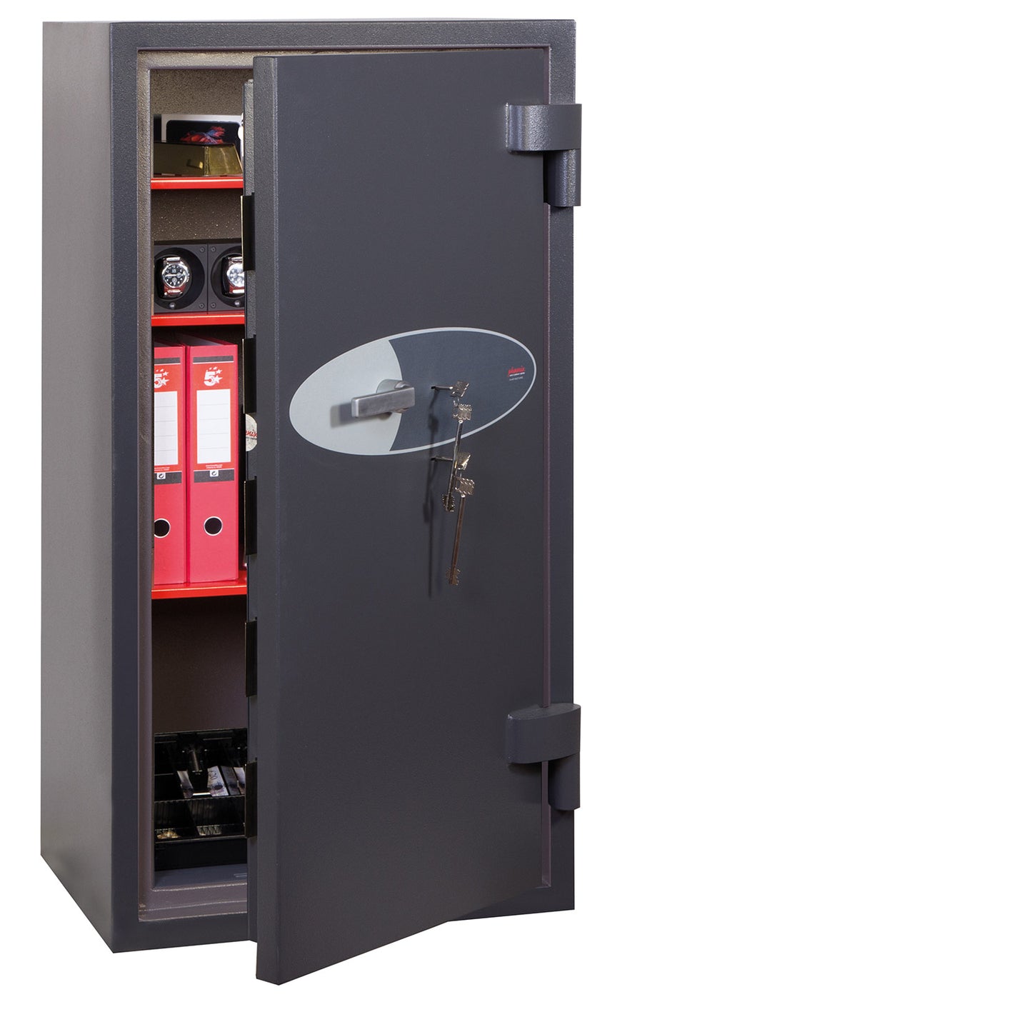 Phoenix Planet HS6075K Size 5 High Security Euro Grade 4 Safe with 2 Key Locks - my-beautiful-safes