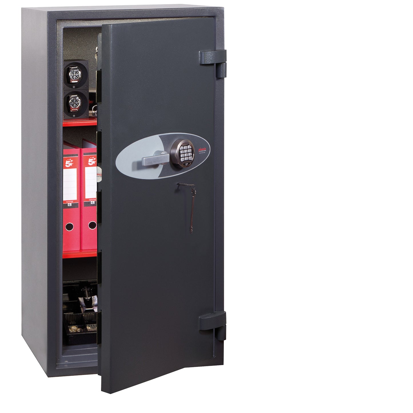 Phoenix Cosmos HS9074E Size 4 High Security Euro Grade 5 with Safe Electronic & Key Lock - my-beautiful-safes