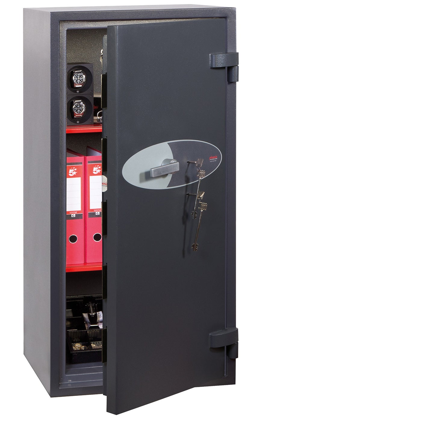 Phoenix Cosmos HS9074K Size 4 High Security Euro Grade 5 Safe with 2 Key Locks - my-beautiful-safes