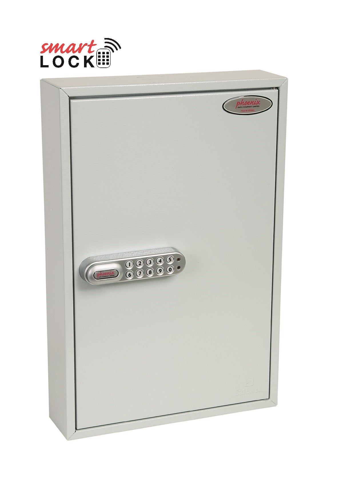 Phoenix Commercial Key Cabinet KC0602N 64 Hook with Net Code Electronic Lock. - my-beautiful-safes