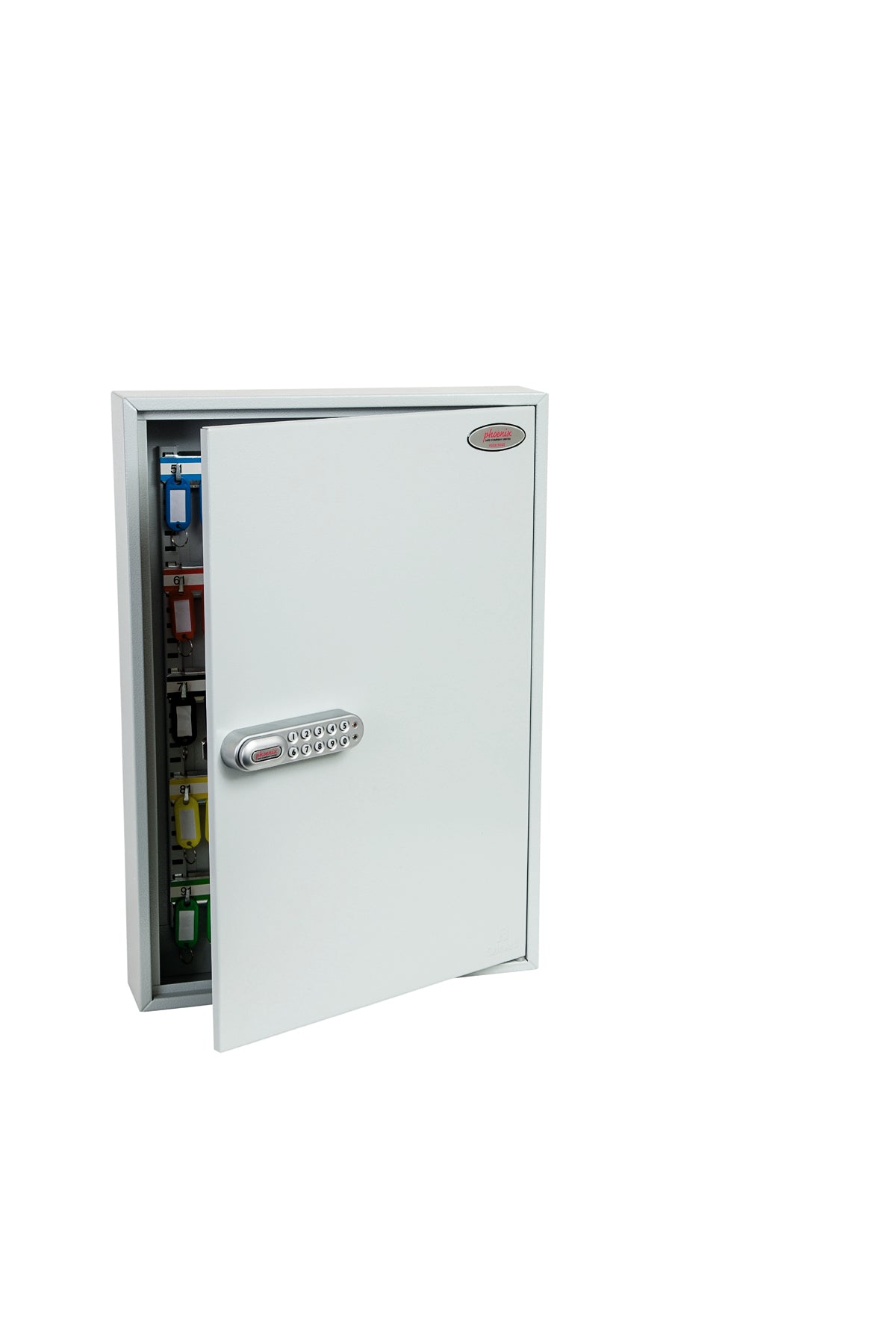 Phoenix Commercial Key Cabinet KC0603E 100 Hook with Electronic Lock. - my-beautiful-safes