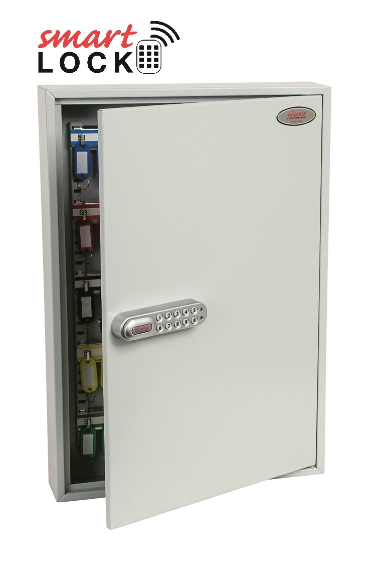 Phoenix Commercial Key Cabinet KC0603N 100 Hook with Net Code Electronic Lock. - my-beautiful-safes