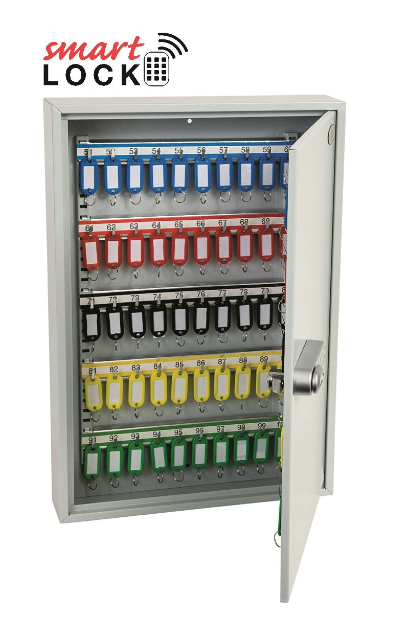 Phoenix Commercial Key Cabinet KC0603N 100 Hook with Net Code Electronic Lock. - my-beautiful-safes