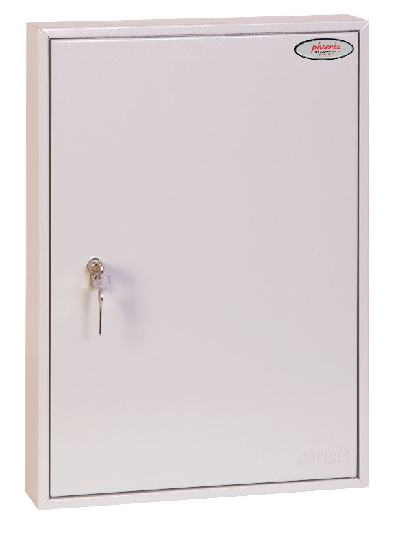 Phoenix Commercial Key Cabinet KC0603P 100 Hook with Euro Cylinder Lock Case - my-beautiful-safes