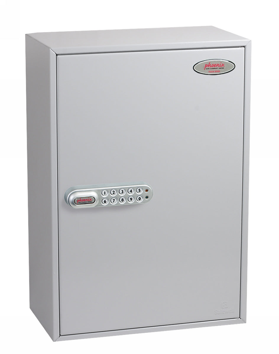 Phoenix Commercial Key Cabinet KC0604E 200 Hook with Electronic Lock. - my-beautiful-safes