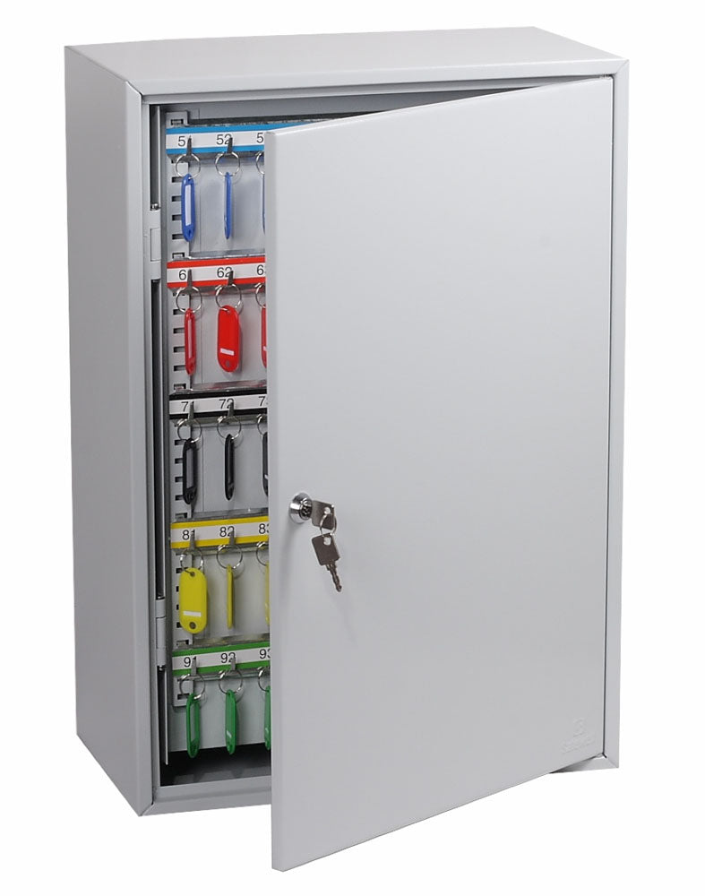 Phoenix Commercial Key Cabinet KC0605K 300 Hook with Key Lock. - my-beautiful-safes