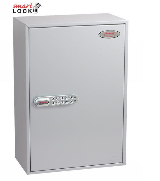 Phoenix Commercial Key Cabinet KC0605N 300 Hook with Net Code Electronic Lock. - my-beautiful-safes