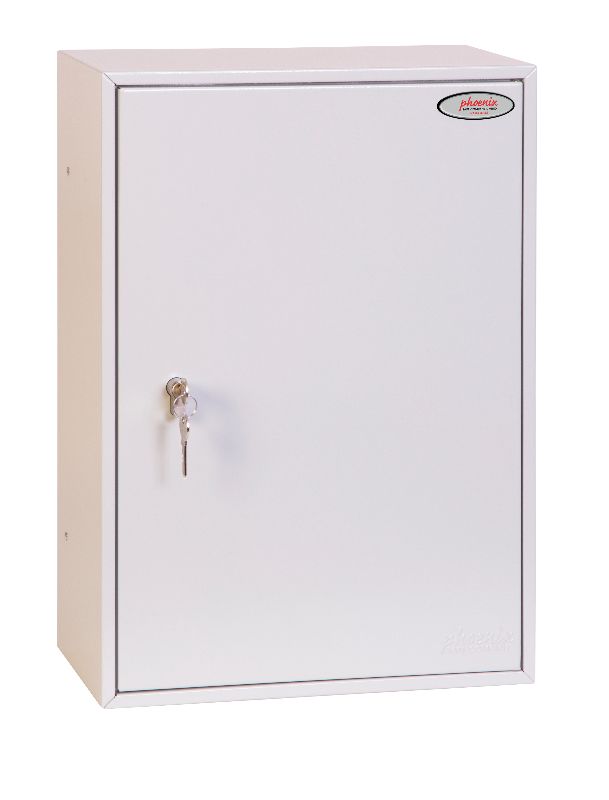 Phoenix Commercial Key Cabinet KC0605P 300 Hook with Euro Cylinder Lock Case - my-beautiful-safes