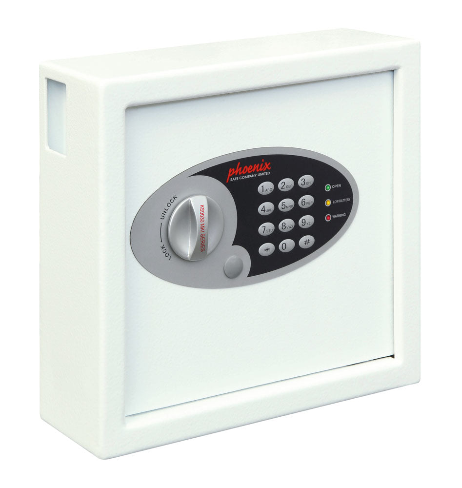 Phoenix Cygnus Key Deposit Safe KS0031E 30 Hook with Electronic Lock - my-beautiful-safes