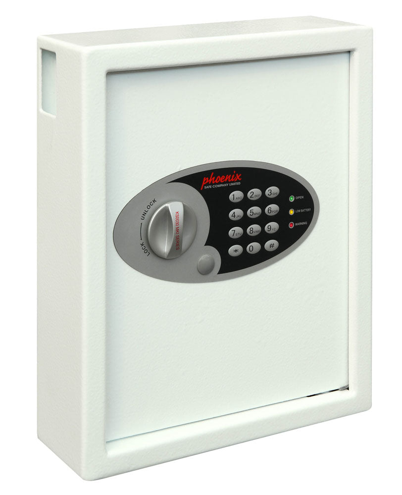 Phoenix Cygnus Key Deposit Safe KS0032E 48 Hook with Electronic Lock - my-beautiful-safes