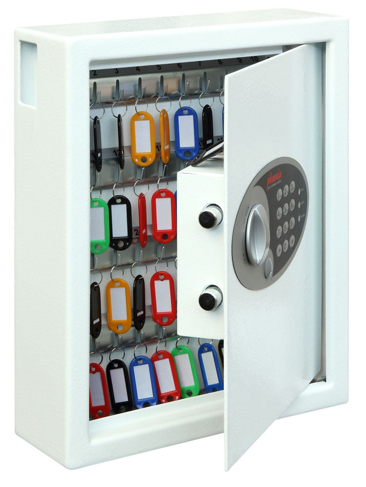 Phoenix Cygnus Key Deposit Safe KS0032E 48 Hook with Electronic Lock - my-beautiful-safes