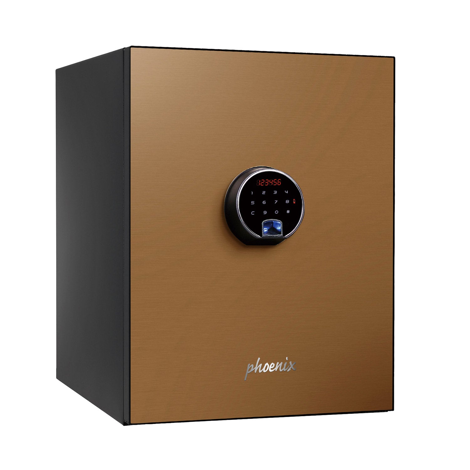 Phoenix Spectrum Plus LS6011FG Size 1 Luxury Fire Safe with Gold Door Panel and Electronic Lock - my-beautiful-safes