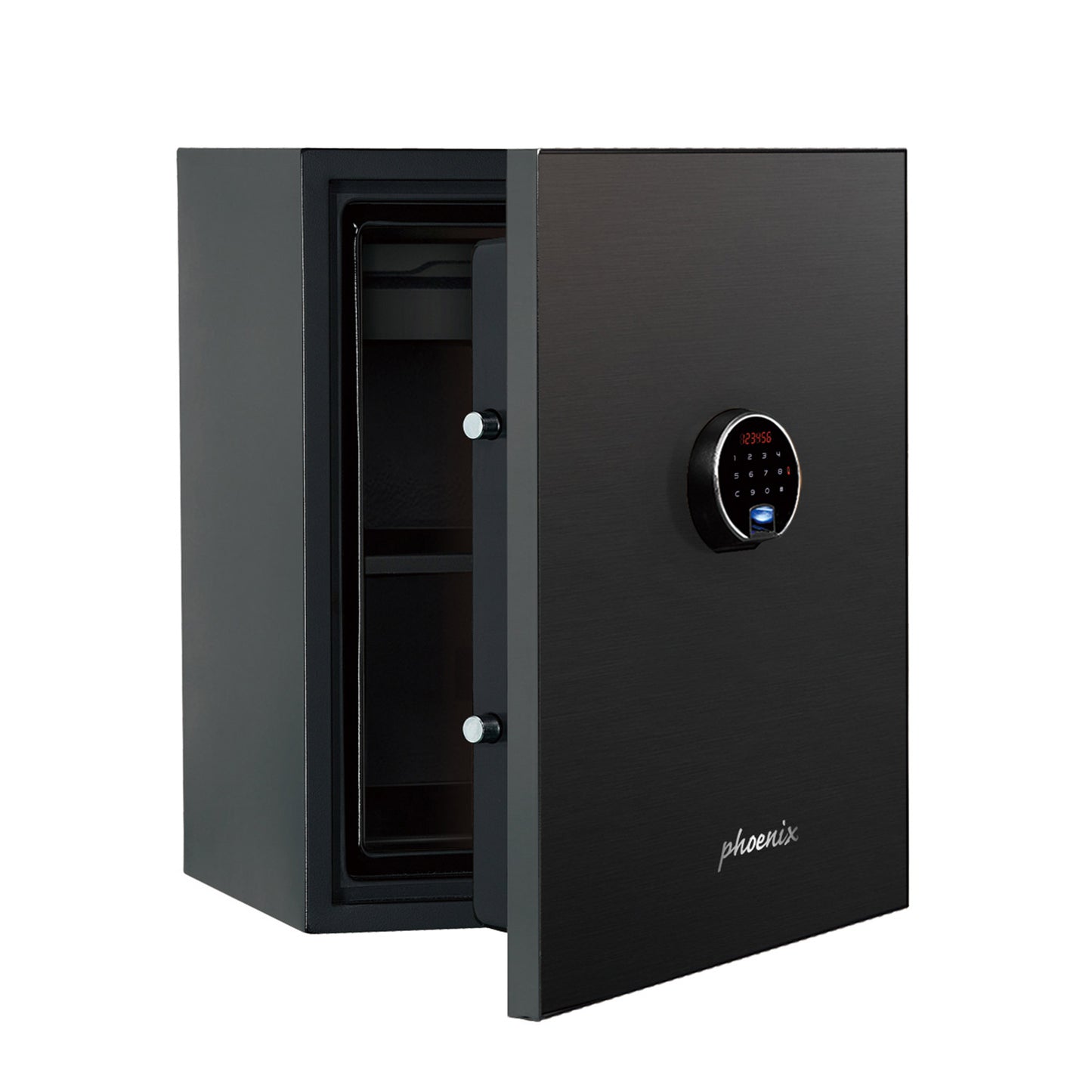 Phoenix Spectrum Plus LS6012FB Size 2 Luxury Fire Safe with Black Door Panel and Electronic Lock - my-beautiful-safes