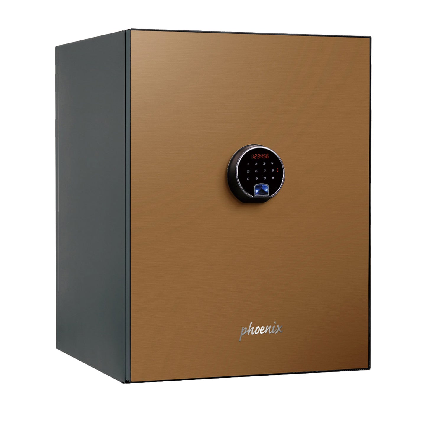 Phoenix Spectrum Plus LS6012FG Size 2 Luxury Fire Safe with Gold Door Panel and Electronic Lock - my-beautiful-safes