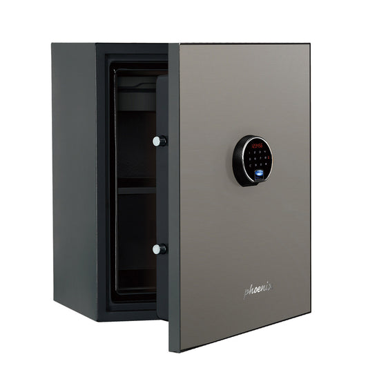 Phoenix Spectrum Plus LS6012FS Size 2 Luxury Fire Safe with Silver Door Panel and Electronic Lock - my-beautiful-safes