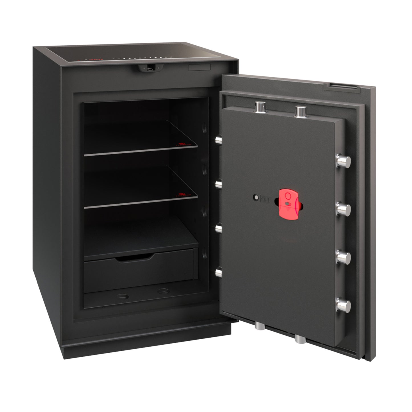 Phoenix Palladium LS8001EFB Luxury Safe in Titanium Black with Fingerprint Lock - my-beautiful-safes