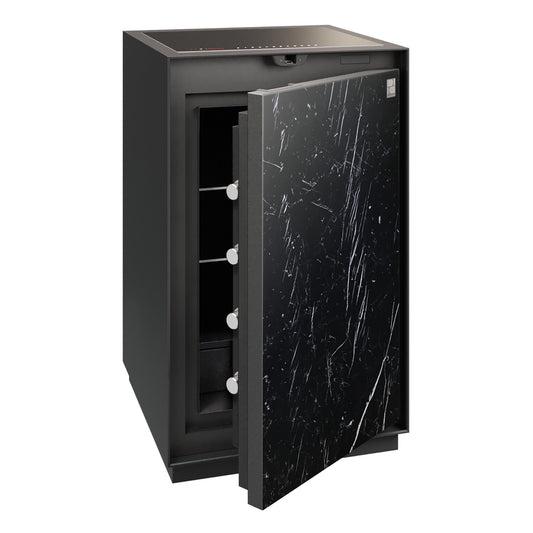 Phoenix Palladium LS8001EFN Luxury Safe in Nero Marquina with Fingerprint Lock - my-beautiful-safes