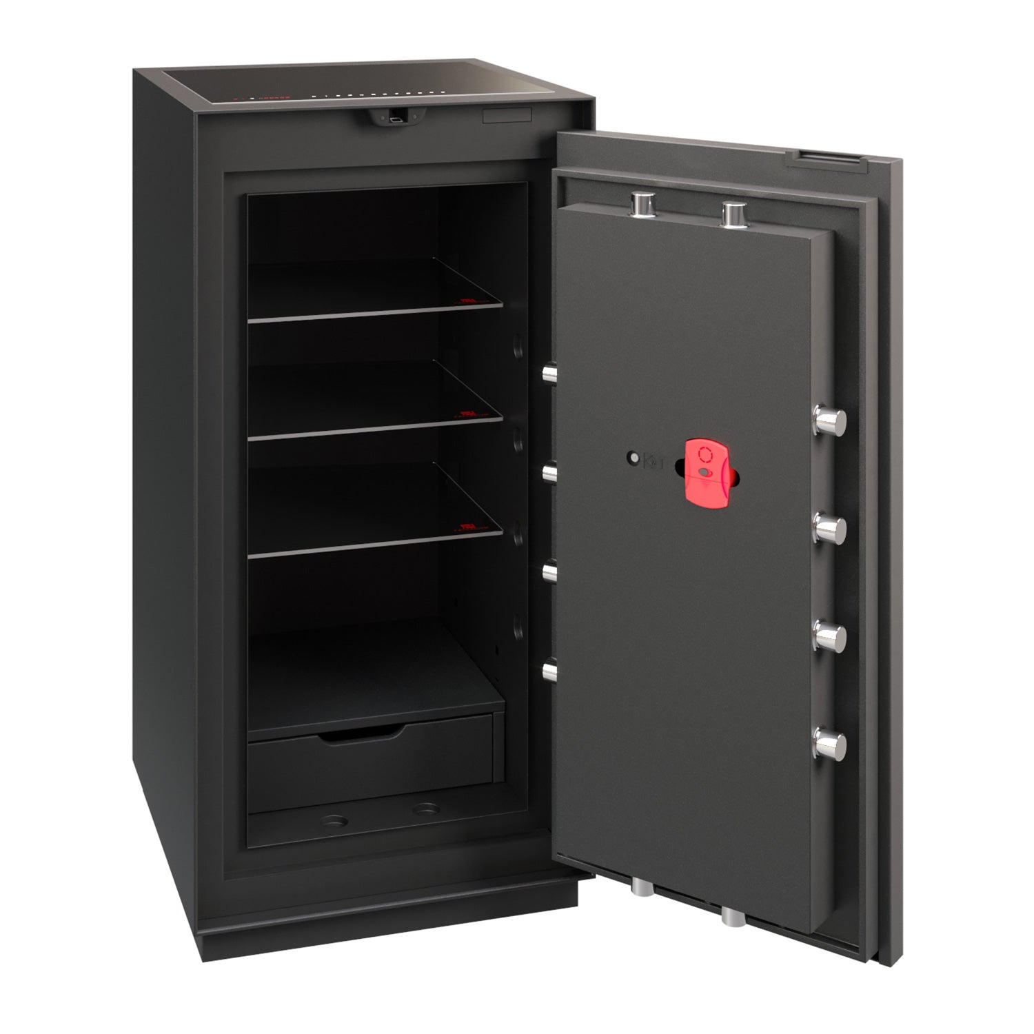 Phoenix Palladium LS8002EFG Luxury Safe in Champagne Gold with Fingerprint Lock - my-beautiful-safes