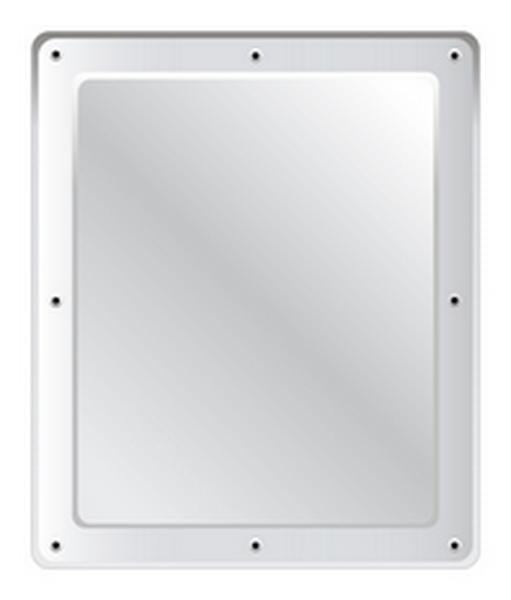 FLAT POLYCARBONATE VANITY MIRROR – ANTI-VANDAL 600 X 500MM