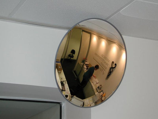 ROUND ACRYLIC INTERIOR CONVEX MIRROR – 300MM