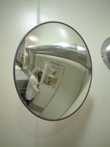 ROUND ACRYLIC INTERIOR CONVEX MIRROR – 450MM