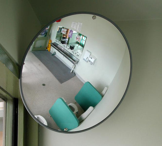 ROUND ACRYLIC BUDGET INTERIOR CONVEX MIRROR – 500MM