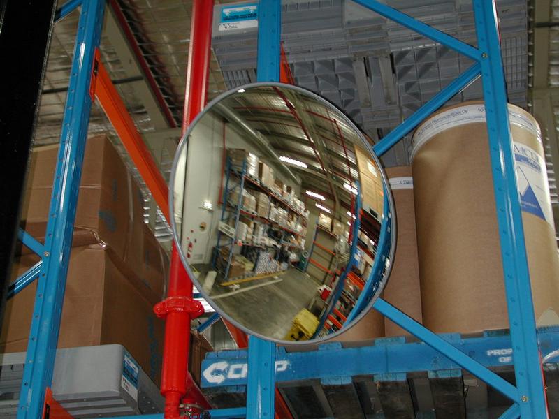 ROUND ACRYLIC INTERIOR CONVEX MIRROR – 600MM