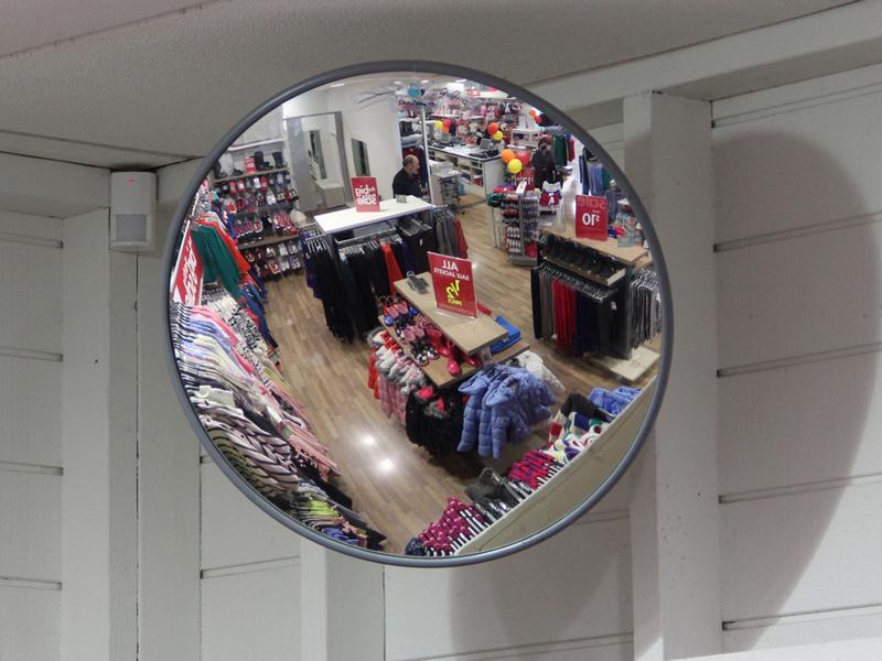 ROUND ACRYLIC BUDGET INTERIOR CONVEX MIRROR – 600MM