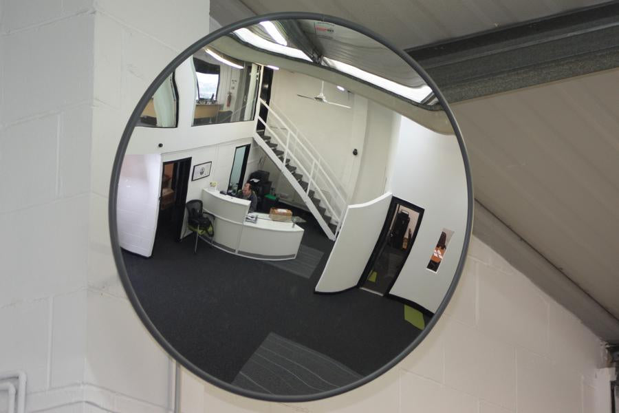 ROUND ACRYLIC INTERIOR CONVEX MIRROR – 900MM