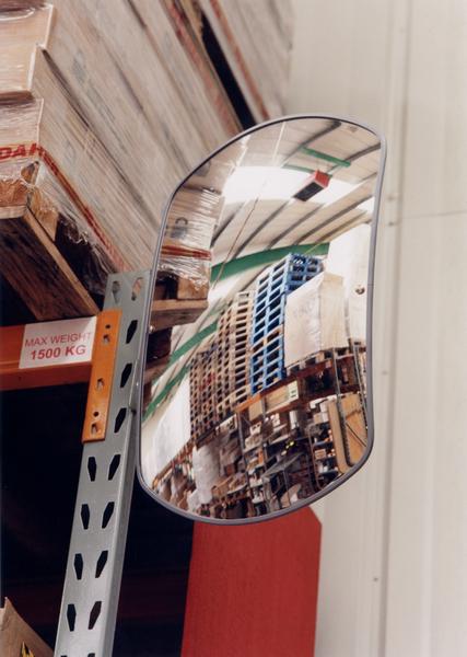 RECTANGULAR ACRYLIC INTERIOR CONVEX MIRROR