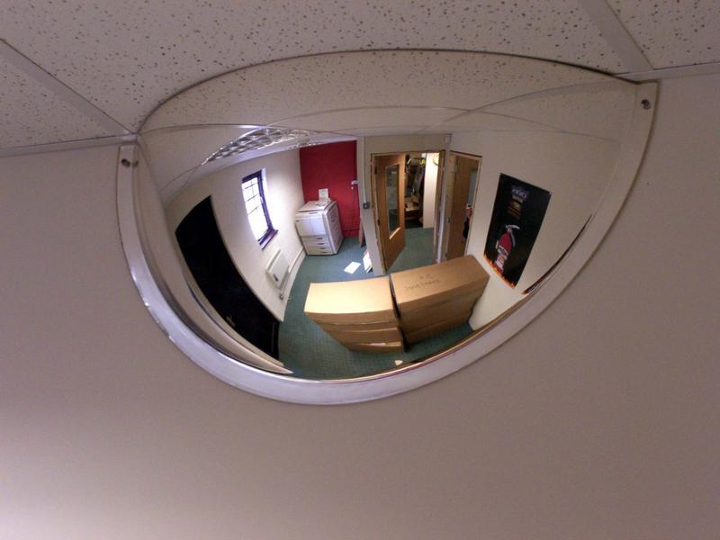 MIRROR 600MM HALF FACE DOME MIRROR