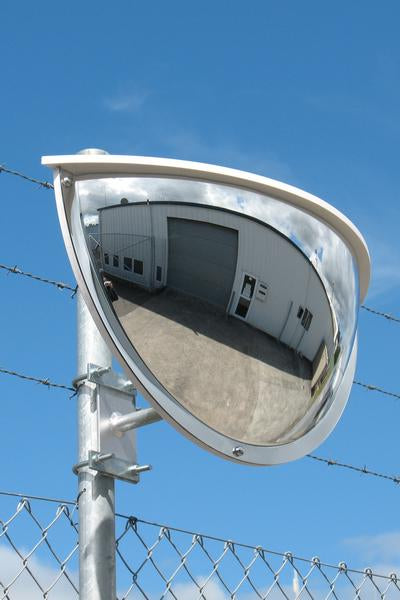 MIRROR 900MM EXTERIOR HALF FACE