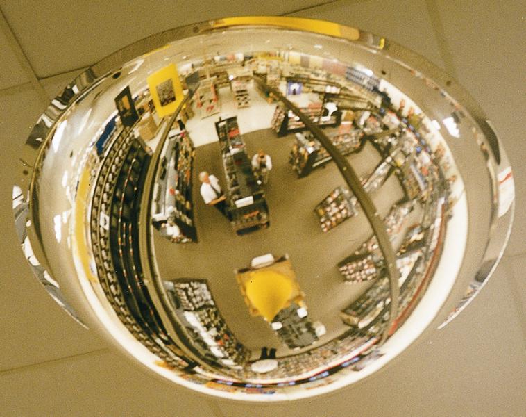 MIRROR 900MM CEILING DOME