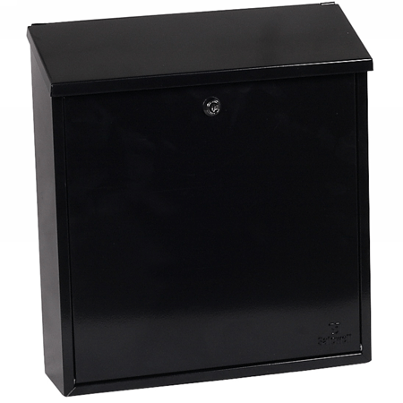 Phoenix Casa Top Loading Letter Box MB0111KB in Black with Key Lock - my-beautiful-safes