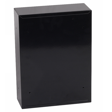 Phoenix Letra Front Loading Letter Box MB0116KB in Black with Key Lock - my-beautiful-safes