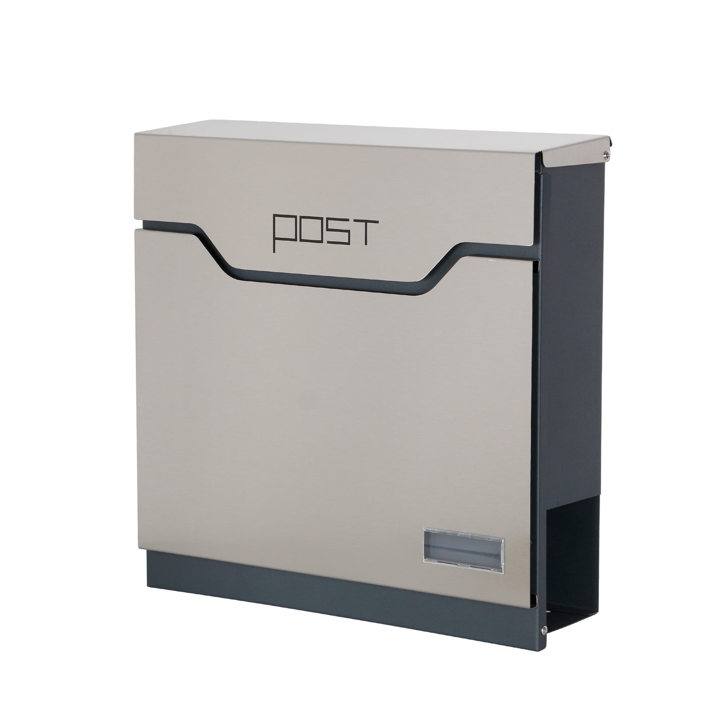 Phoenix Estilo Top Loading Letter Box MB0123KS in Stainless Steel with Key Lock - my-beautiful-safes