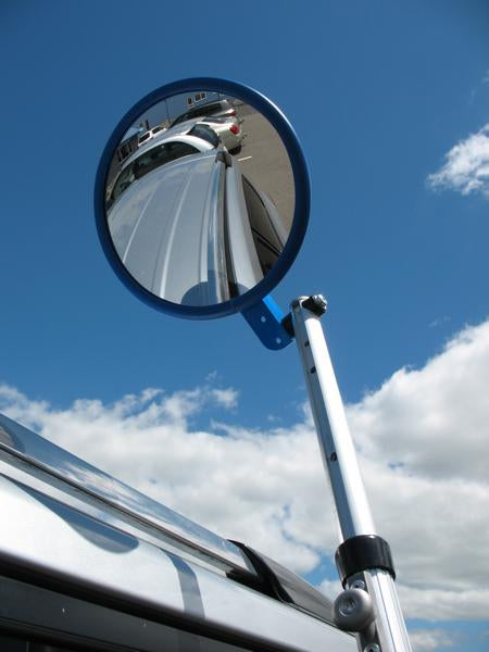 MIRROR PORTABLE INSPECTION 230MM WITH LIGHT