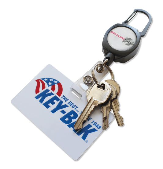 RSK ID CARD & KEY HOLDER – 600MM KEVLAR ® CORD – KARABINER FIXING