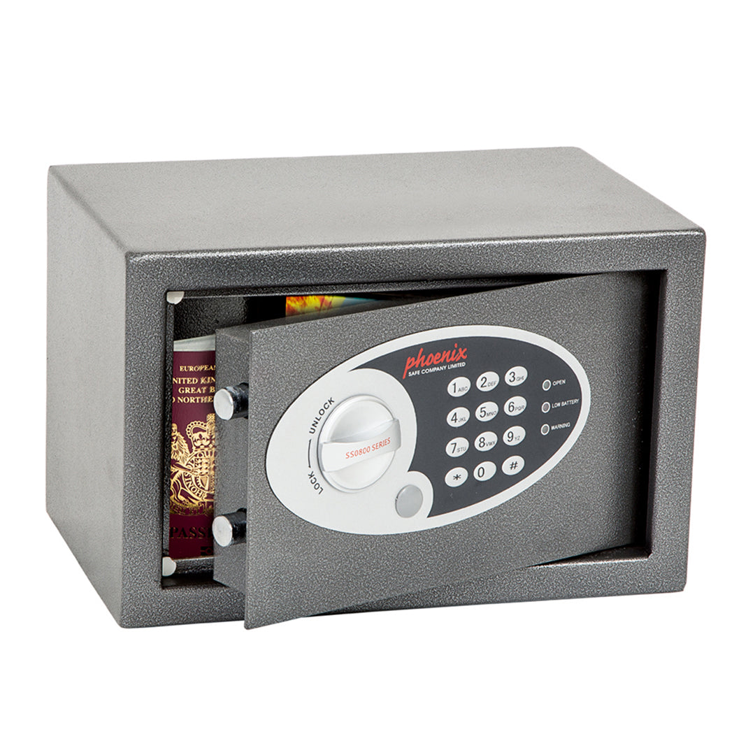 Phoenix Vela Home & Office SS0801E Size 1 Security Safe with Electronic Lock - my-beautiful-safes