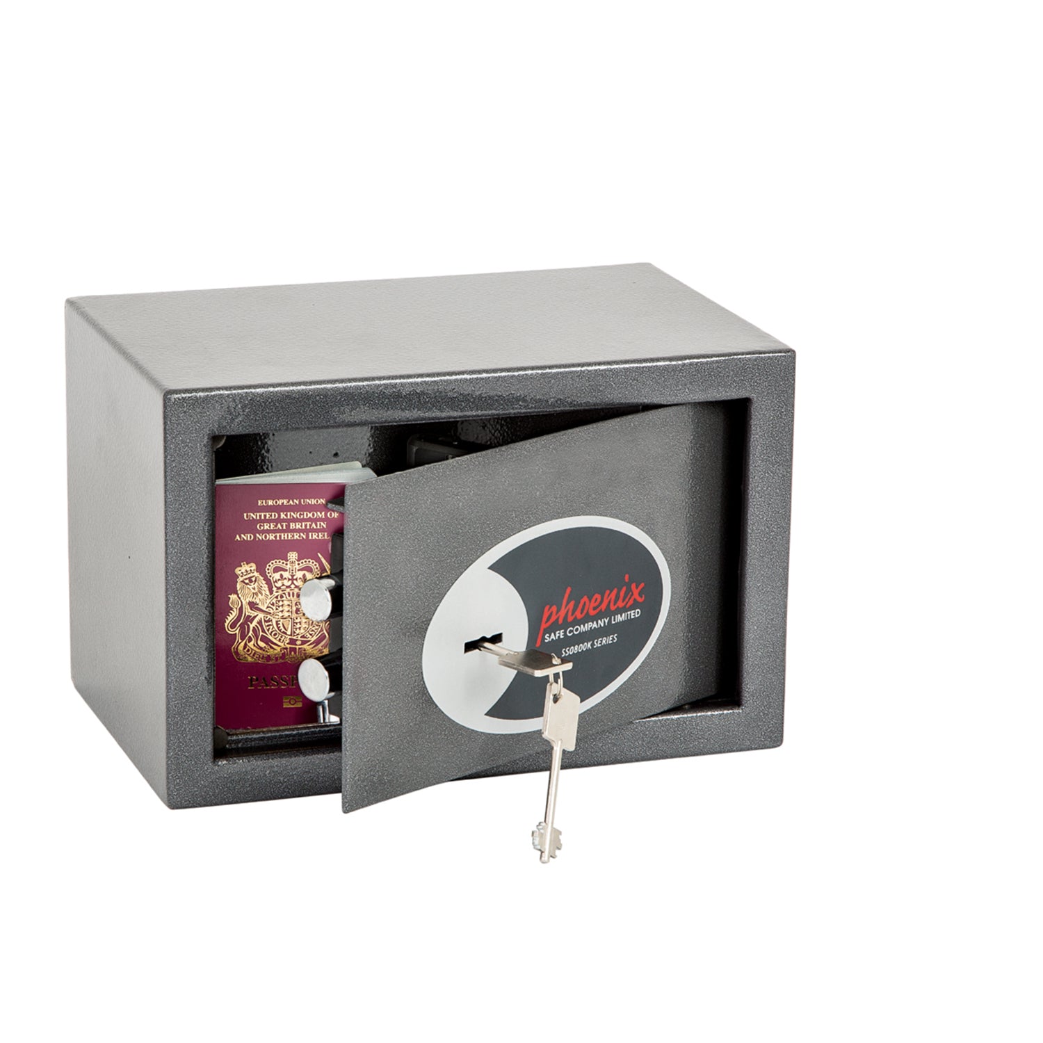 Phoenix Vela Home & Office SS0801K Size 1 Security Safe with Key Lock - my-beautiful-safes