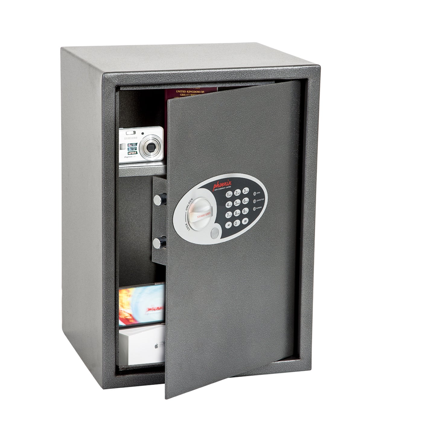 Phoenix Vela Home & Office SS0804E Size 4 Security Safe with Electronic Lock - my-beautiful-safes