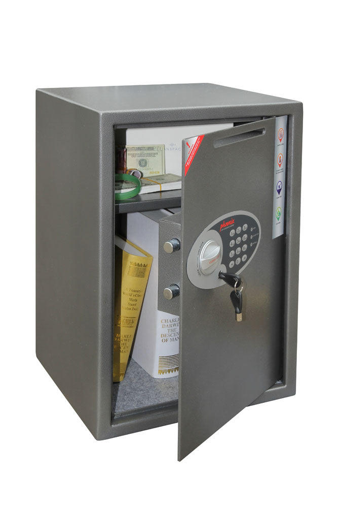 Phoenix Vela Deposit Home & Office SS0804ED Size 4 Security Safe with Electronic Lock - my-beautiful-safes