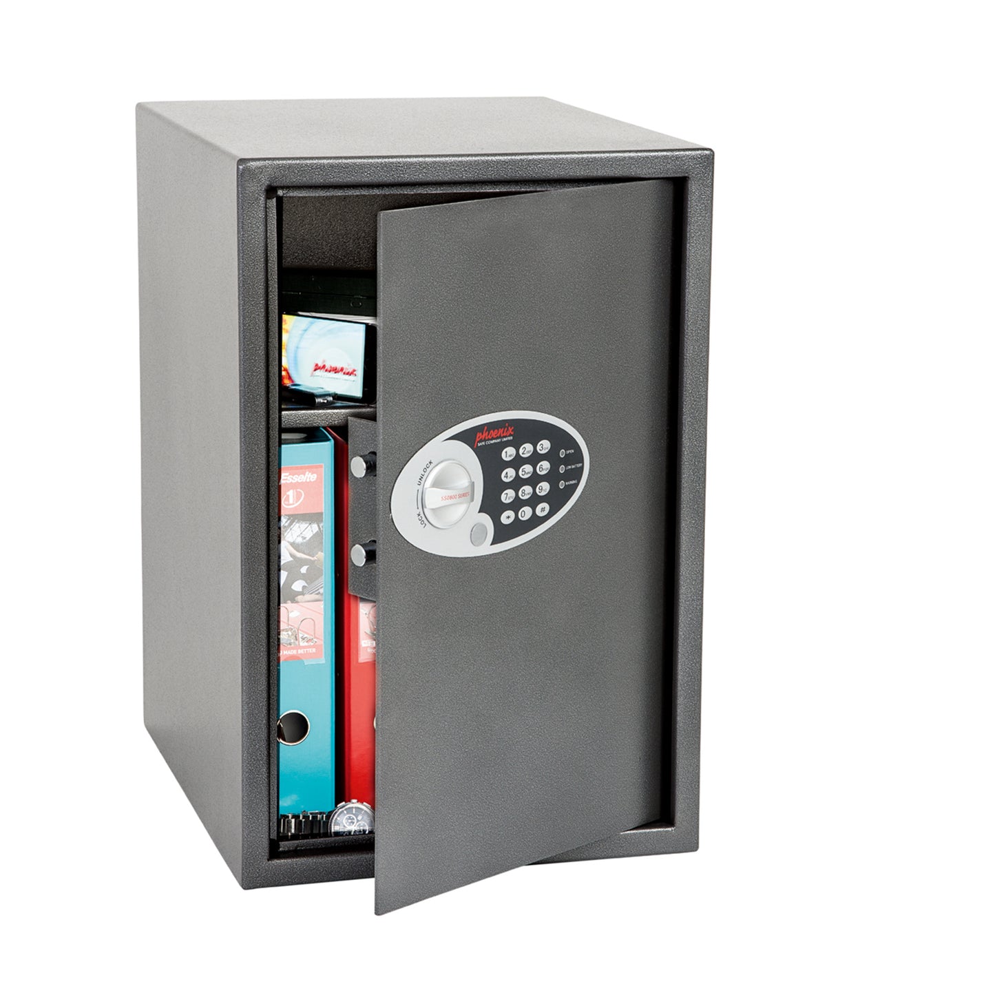 Phoenix Vela Home & Office SS0805E Size 5 Security Safe with Electronic Lock - my-beautiful-safes