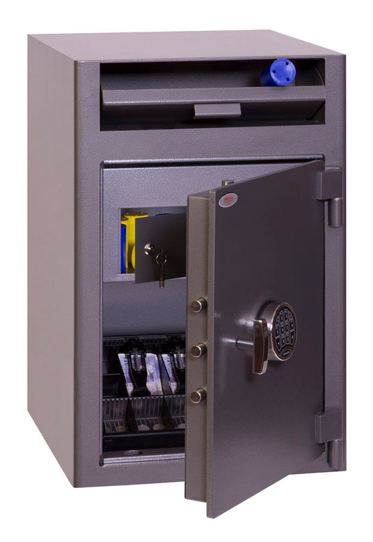 Phoenix Cash Deposit SS0998ED Size 3 Security Safe with Electronic Lock - my-beautiful-safes