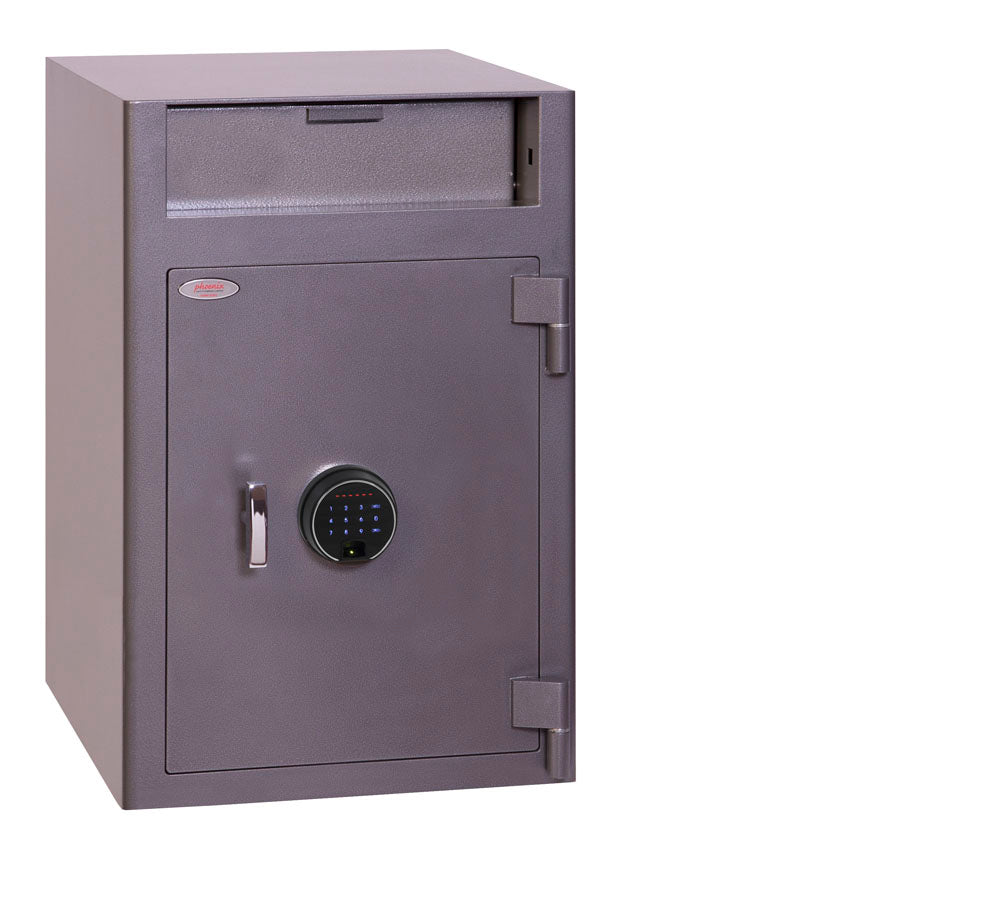 Phoenix Cash Deposit SS0998FD Size 3 Security Safe with Fingerprint Lock - my-beautiful-safes