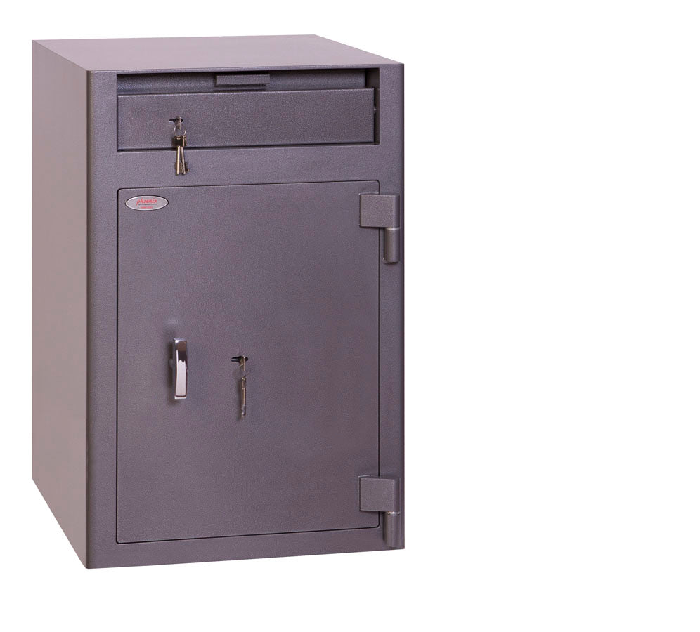 Phoenix Cash Deposit SS0998KD Size 3 Security Safe with Key Lock - my-beautiful-safes