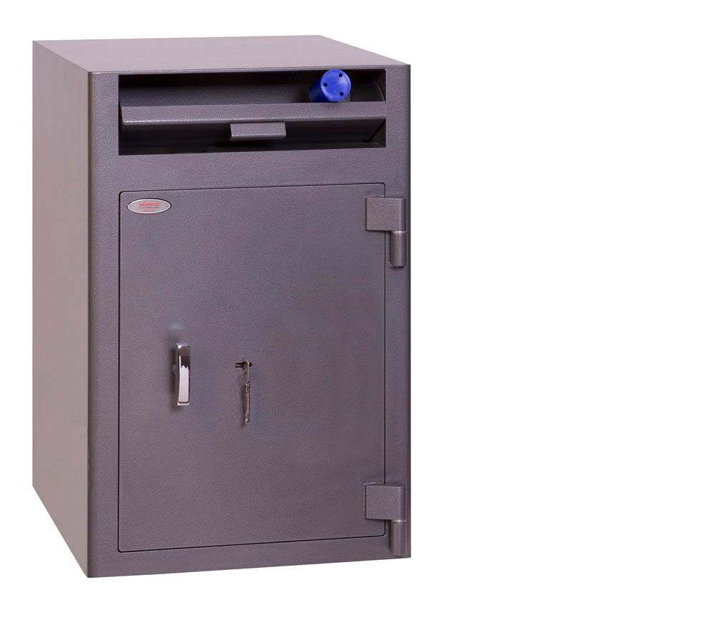 Phoenix Cash Deposit SS0998KD Size 3 Security Safe with Key Lock - my-beautiful-safes